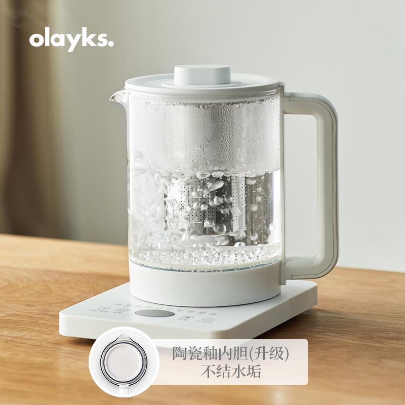 多功能养生壶 全自动煮茶壶 办公室家用煮粥熬汤 【陶白】