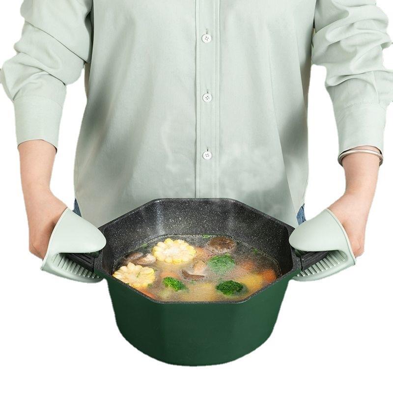 提盘器 隔热手套防烫夹厨房神器4件套