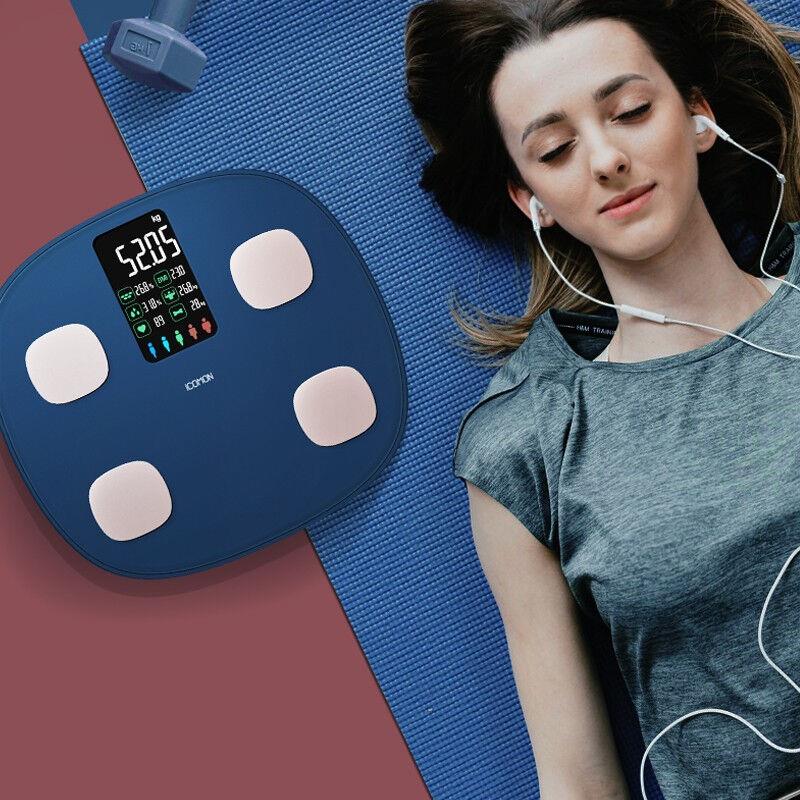 家用精准体脂秤 蓝牙APP同步传输 33项核心身体数据分析 支持天猫精灵声控互动