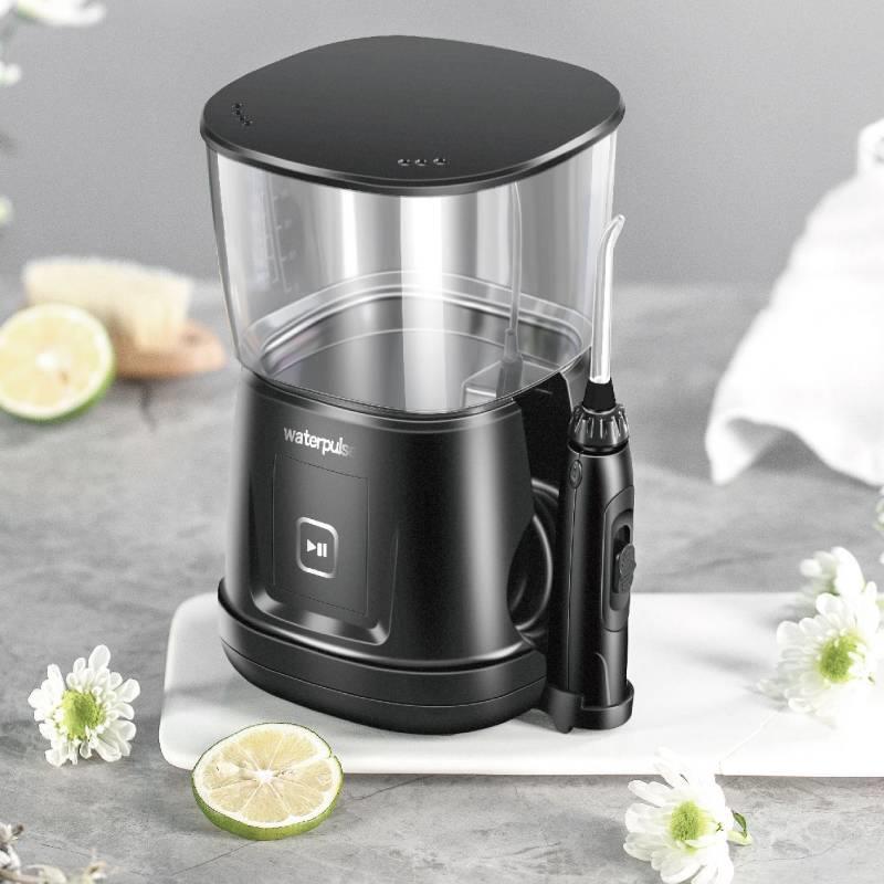 台式电动冲牙器 家用洁牙器 1000ml【黑色】