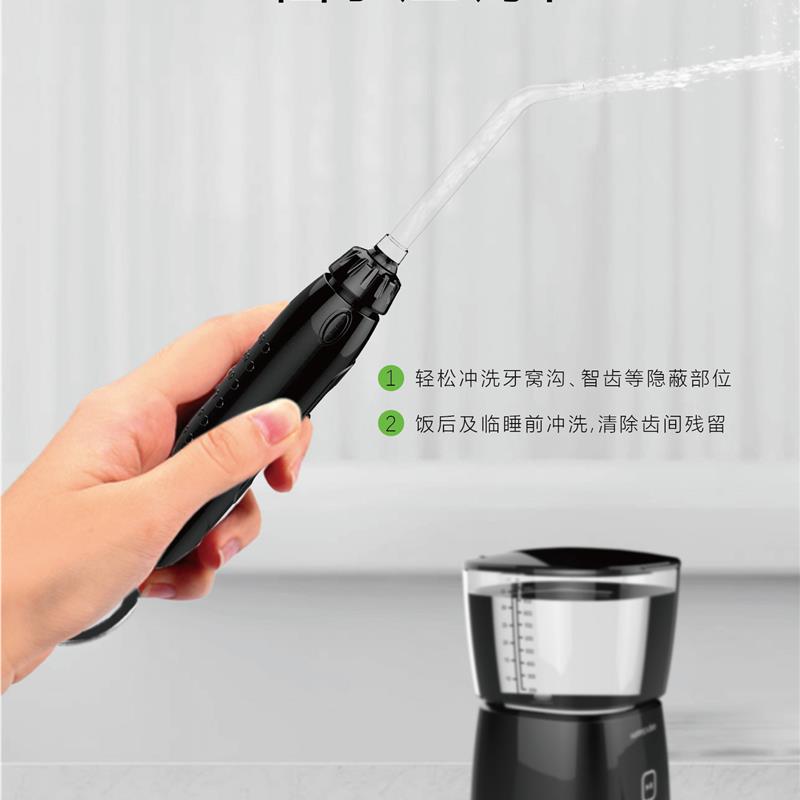 台式电动冲牙器 家用洁牙器 1000ml【白色】