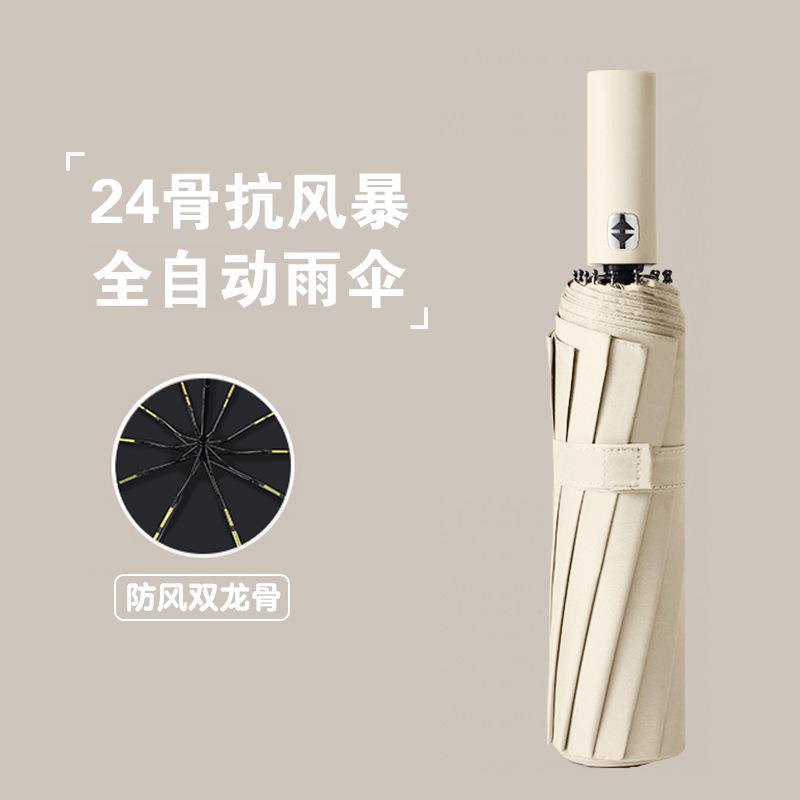 全自动折叠晴雨两用伞