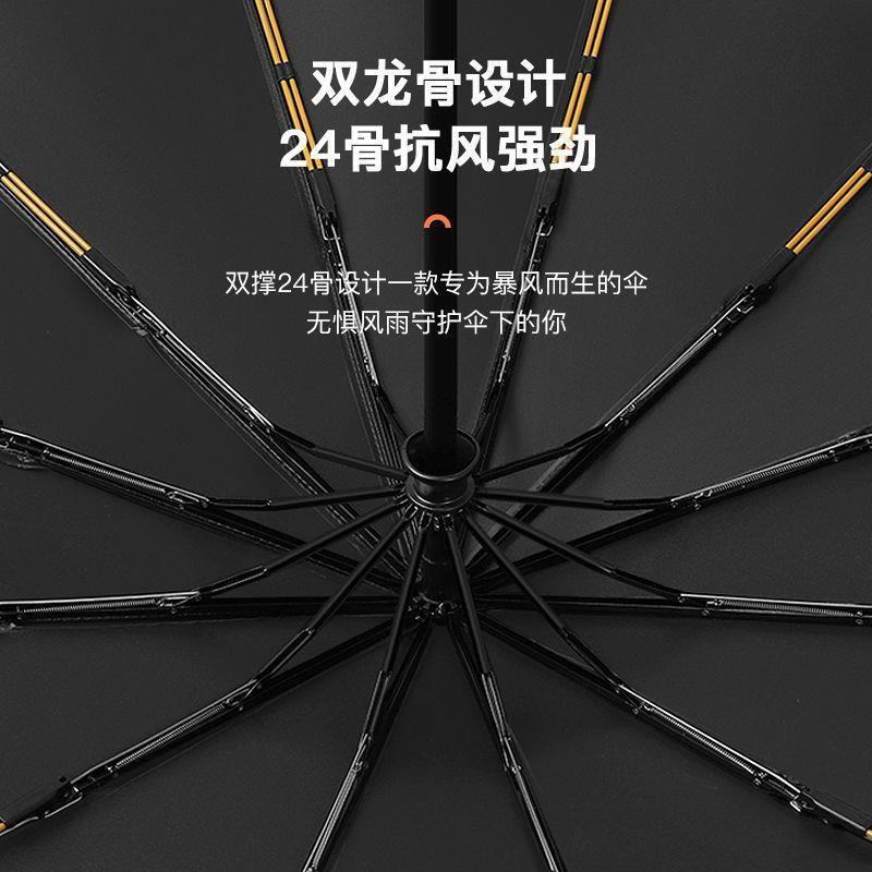 全自动折叠晴雨两用伞
