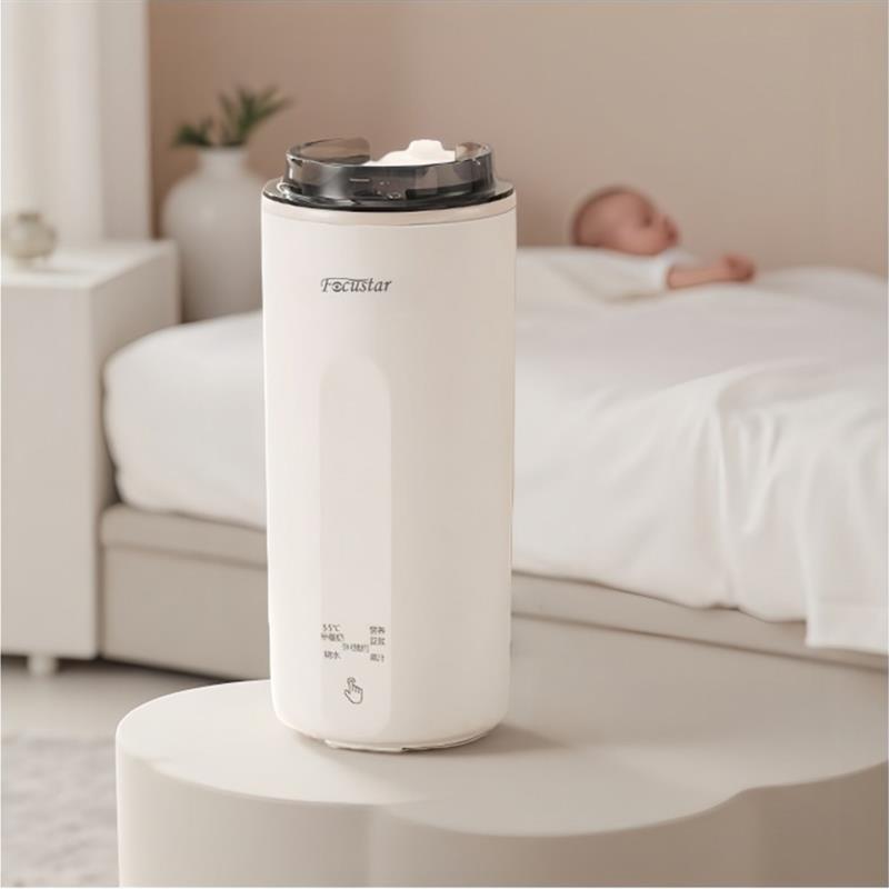 Focustar电热水杯110V/220V全球通用便携烧水壶小型豆浆机果汁机【美规插头110V】